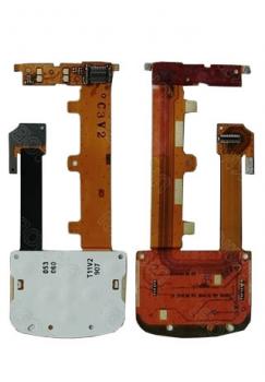 REPLACEMENT KEYPAD MEMBRANE W/FLEX BOARD FOR NOKIA 2680S 2680 SLIDE