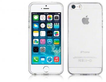 Clear Soft Tpu Gell Protective Case for iPhone 5 and iPhone 5S in Clear