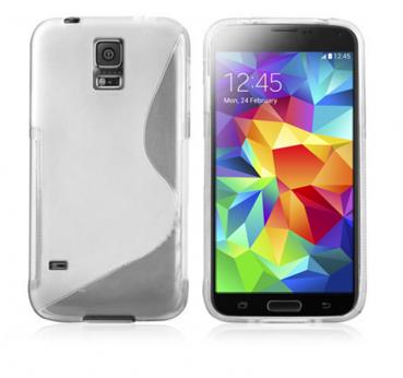 S- Line Case Compatible For Samsung Galaxy S5 - Clear